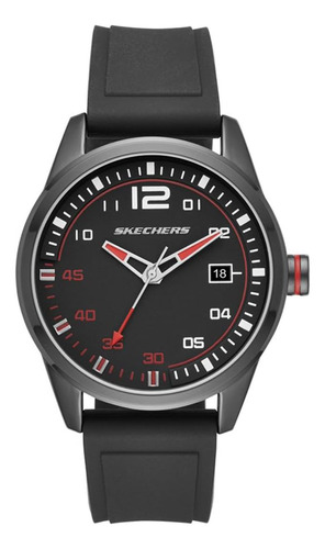 Reloj Para Hombre Skechers Slauson Sr5076 Negro