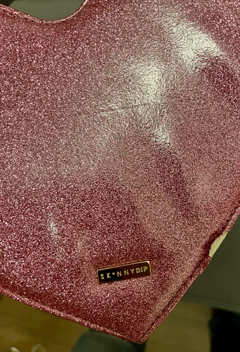 Cartera Skinny Dip Girls Heart Bag Rosa Lisa Rosa (Usado)