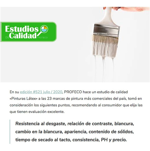 Pintura Vinílica Premium Master Acuario 19 L. Color Blanco