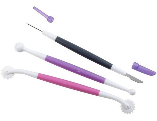 Set De 3 Herramientas Para Fondant Wilton 1907-1349