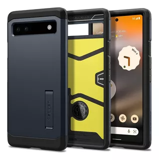 Case Spine Tough Armor Metal Slate - Google Pixel 6a