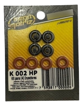 Kit Para 4 Inyectores, Neon, Corsa, Renault Hyundai Kit002hp