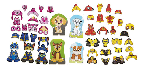 Melissa Doug Paw Patrol - Juego De Simulación Magnético De
