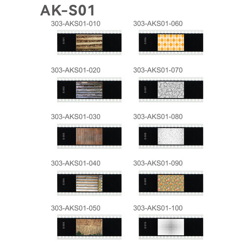 Juego Godox De 10 Diapositivas Ak-s01 Para Ak-r21