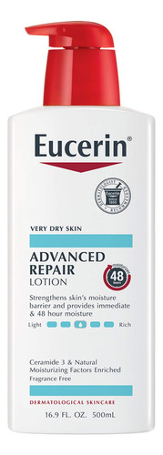Eucerin Advanced Repair Lotion  Sin Fragancia, Loción D.