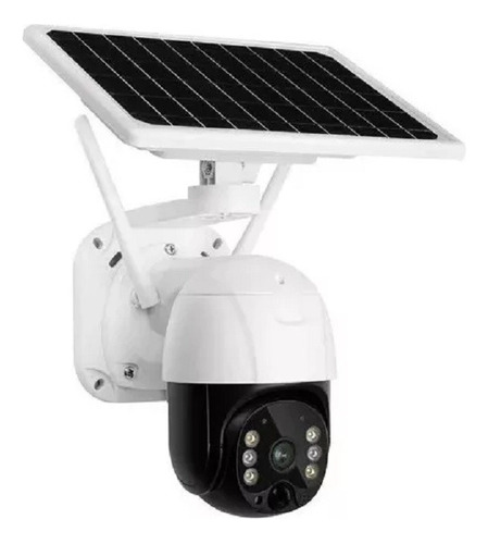 Camara Seguridad Ptz Exterior Panel Solar Vision Nocturn