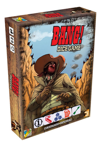 Bang! Dice Game Jogo De Dados Galapagos Bgd001