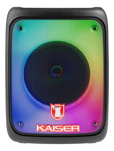 Bafle Kaiser Ksw-7006 8 Pul Recargable Bt Negro