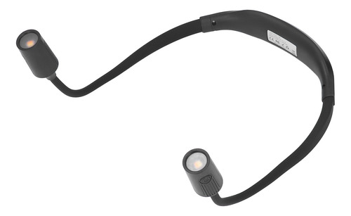 Libro De Lectura Led Para Cuello, Lectura De 4 Perlas Led, 3