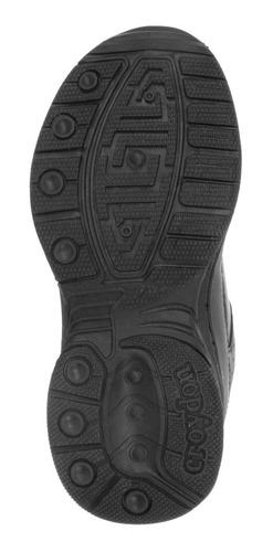 Imagen 7 de 8 de Zapatos Colegial 10 New Negro Para Niño Y Niña Croydon