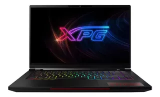 Laptop gamer XPG Xenia negra 15.6", Intel Core i7 9750H 32GB de RAM 1 TB SSD, NVIDIA GeForce RTX 2070 144 Hz 1920x1080px Windows 10 Home