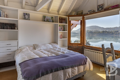 Imagen 17 de 20 de Alquiler Casa En Bariloche Con Costa De Lago Nahuel Huapi. 9 Pax. Km16. 306.