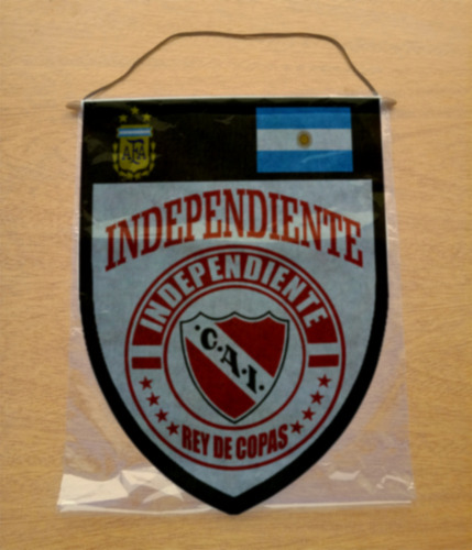 Mini Banderin 13cm Independiente