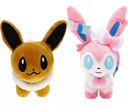 2 Cartas Pokemon Kit de Evoluções Sylveon Eevee Diversos Modelos Pronta  Entrega