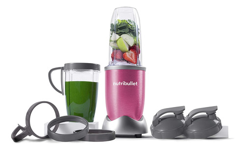 Nutribullet Nb9-1301 Pink Pro, 13 Unidades, Color Rosa Baya,