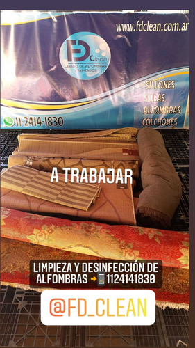 Imagen 10 de 10 de Limpieza De Alfombras Y Tapizados Sillas Sillones Autos Etc