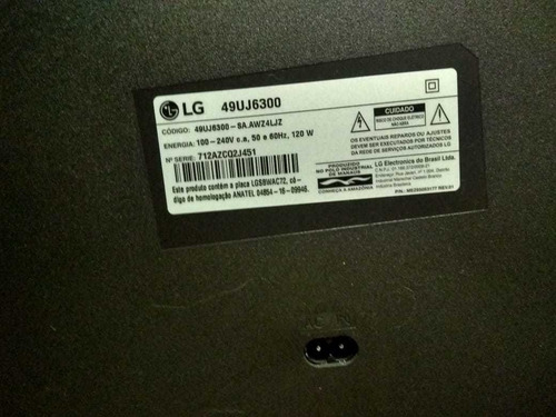Tv LG 49 Com Problema No Display. Modelo 49uj6300
