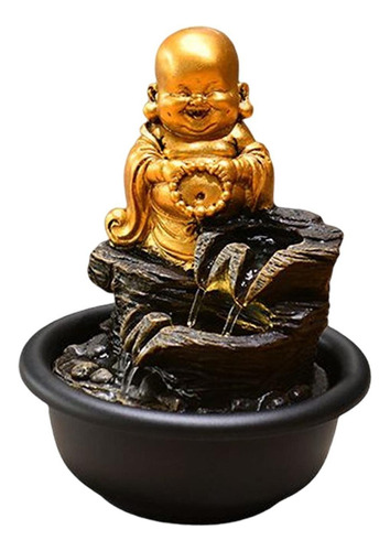 Estatua De Buda De Fuente De Agua De Mesa Para Oficina, Gran