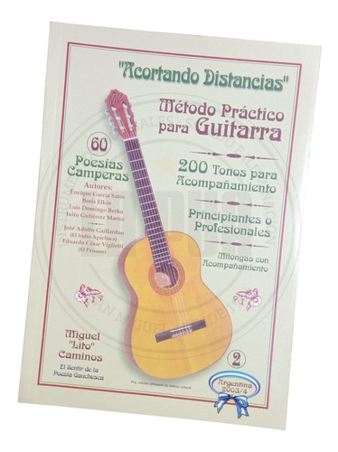 Imagen 4 de 5 de Método Practico Para Guitarra Acortando Distancias Vol 1 Y 2