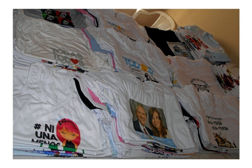 Imagen 2 de 10 de Remeras Kirchneristas Peronistas Cristina Nestor Evita Muchos Diseños Nac&pop