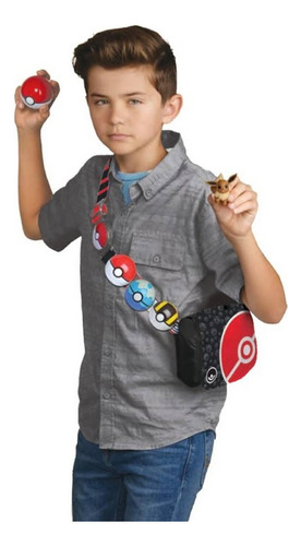 Pokemon Squirtle Set De Pokebolas Y Morral Clip N Go