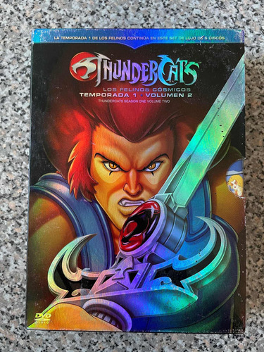 Dvd Thundercats Temporada 1 Vol.2 Contiene 6 Discos