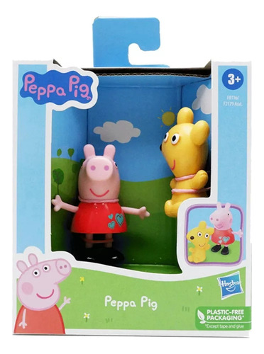 Figura Peppa Pig Y Sus Amigos Con Accesorio Original Hasbro