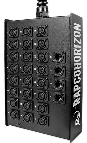 Snake Rapcohorizon 100rc28 24x4 De 30m Con Conectores Rean