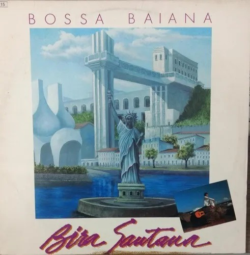 Lp Bira Santana Bossa Baiana Exx Estado + Encarte Autografa