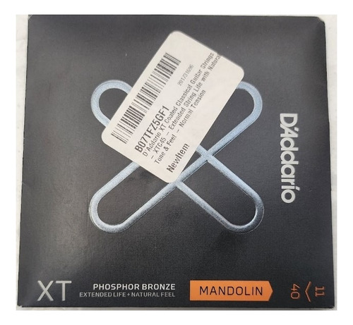 Cuerdas Para Mandolina D'addario 11-40