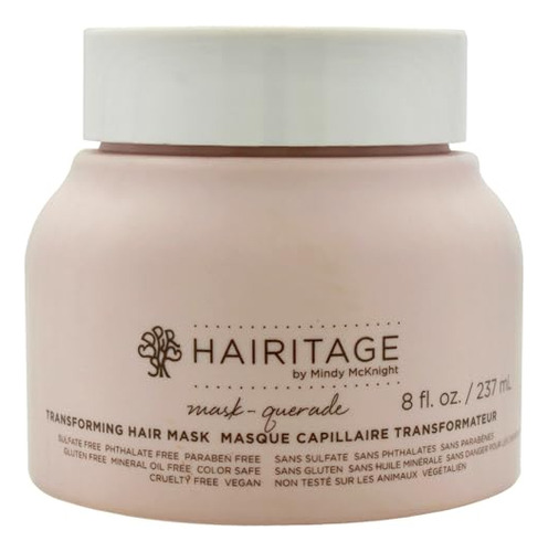 Mascarilla Capilar Transformadora Unisex Mask-querade De 8 O