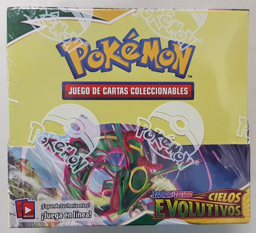 Caja Pokemon Tcg Cielos Evolutivos Nueva Y Sellada !!!