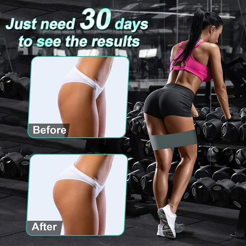 Imagen 3 de 9 de Bandas De Resistencia Elasticas Fitness Set De 3 Colores