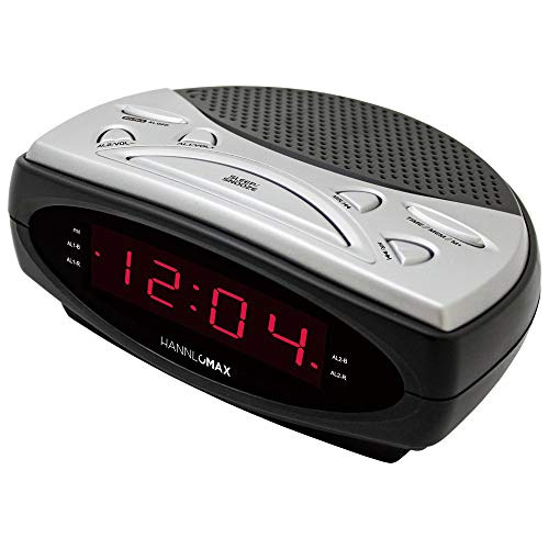Reloj Despertador Hx137cr, Radio Am/fm Pll, Doble Alarm...