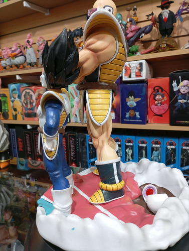 Figura Anime Vegeta & Napa Dragón Ball Z 34cm