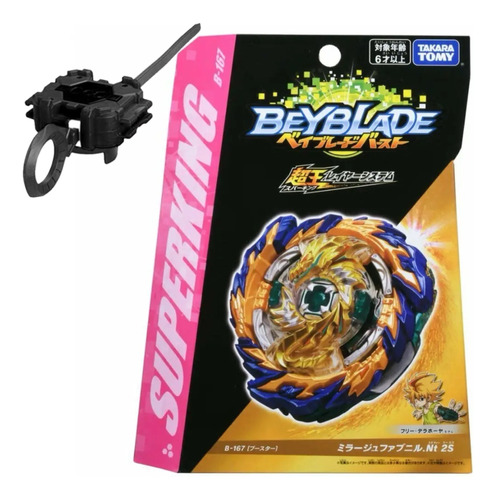 Beyblade Burst Sparking Mirage Fafnir Takara Tomy Y Lanzador