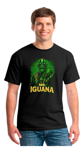 Playera Dtf Adulto Luchador Mr. Iguana Lucha Libre Mod. 03