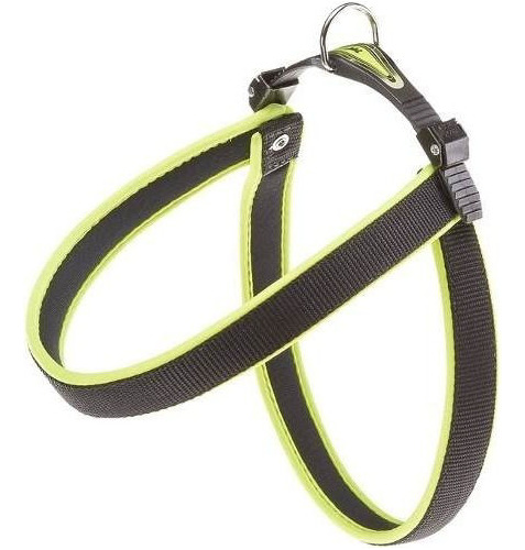 Arnes Perro Ferplast Fluo Verde 42-50cm