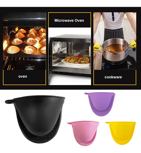 Guantes De Horno De Silicona Térmica Para Cocinar Y Usar En