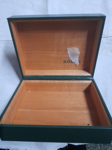 Estuche Reloj Roleex Verde Musgo (Usado)