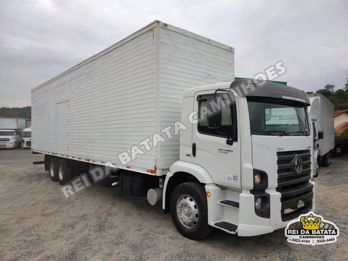 Imagem 1 de 15 de Volkswagen Constellation 24.280 Truck Baú 11 Metros Revisado