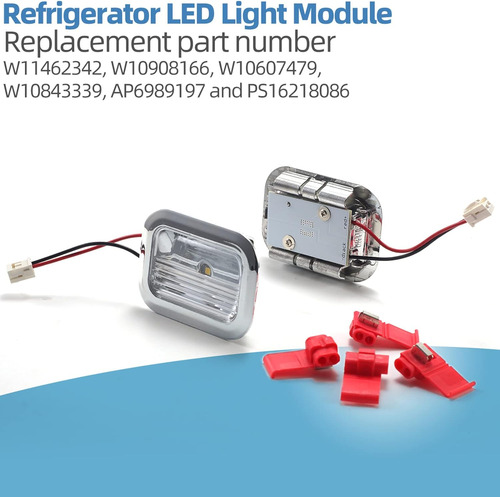 Nooto W11462342 Refrigerator Led Light Module For Whirlpool,