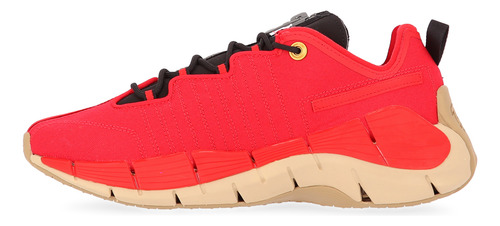 Imagen 2 de 6 de Zapatillas Reebok Zig Kinetica Ii En Rojo | Dexter