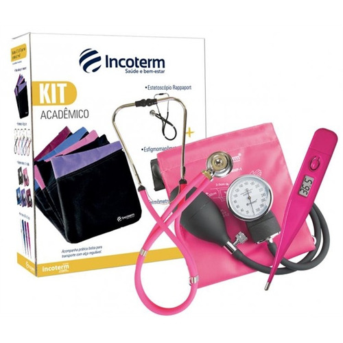Kit Acadêmico Ka100 Pink Incoterm