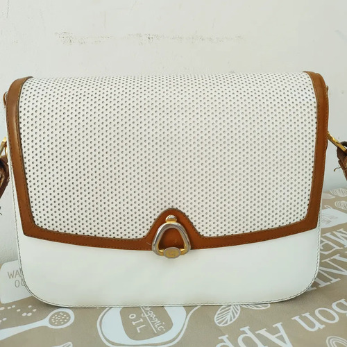 Cartera Gacel 100% Cuero, Vintage 