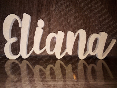 Imagen 6 de 10 de Facundo - Letras En Madera Para Decoración Mesa De Torta