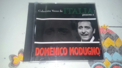 Domenico Modugno Colección Voces De Italia Cd 