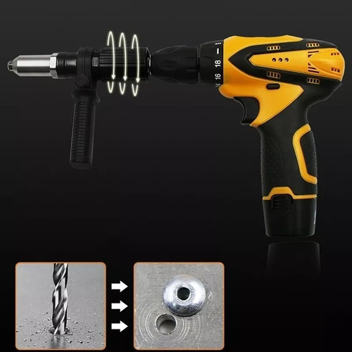 Removedor Para Taladro Remache Remachar Adaptador Pop