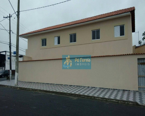 Casa Com 2 Dormitórios À Venda Por R$ 153.000 - Balneário Esmeralda - Praia Grande/sp - Ca0052