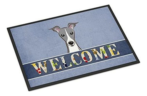 Caroline's Treasures Bb1422jmat Italian Greyhound Welco